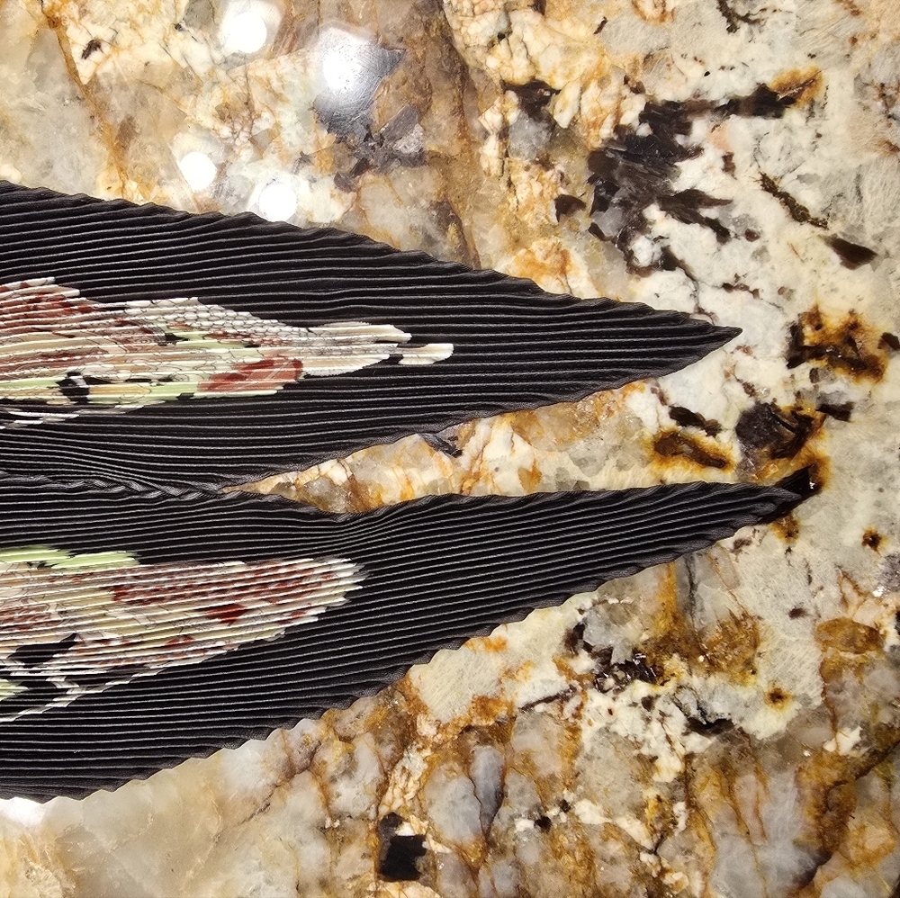 Hermes Vintage Rare Collectible Splendeur des Maharajas Pleated Scarf - Picture 9 of 9